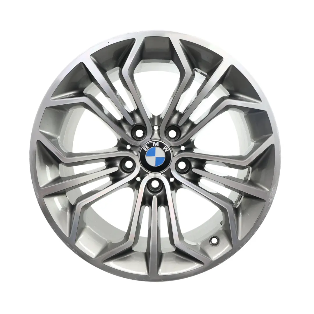  Felge BMW X1 E84 Leichtmetallfelge Ferricgrey 18" Honeycomb 323 9J ET:41 - SKU 6789148-2 - Teilenummer 6789148