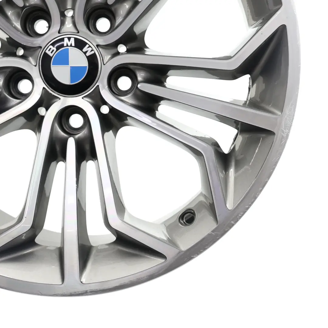 Llanta BMW X1 E84 Ferricgrey 18" Honeycomb Styling 323 9J ET:41 para con número de pieza 6789148 Llanta BMW X1 E84 Ferricgrey 18" Honeycomb Styling 323 9J ET:41 - SKU 6789148-2 - Número de pieza 6789148