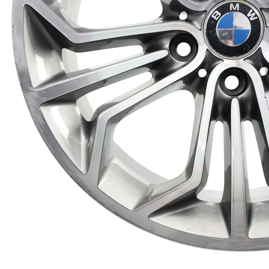 Wheel Rim BMW X1 E84 18" Silver Honeycomb Styling 323 9J ET:41 - SKU 6789148-3 - Part number 6789148