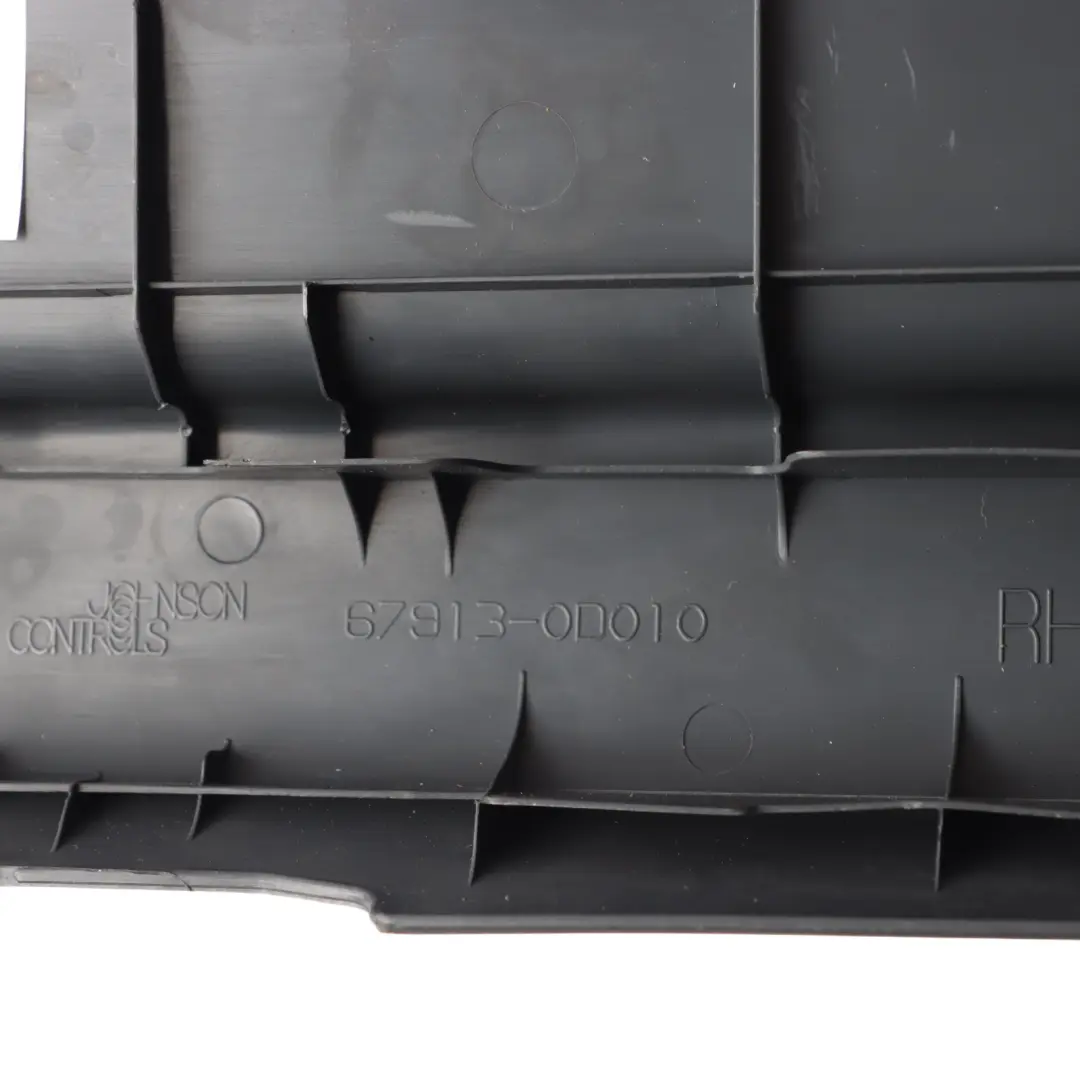 Toyota Yaris Mk1 XP10 Front Door Entrance Kick Plate Strip Right O/S 67913-0D010 - SKU 679130D010 - Part number 679130D010