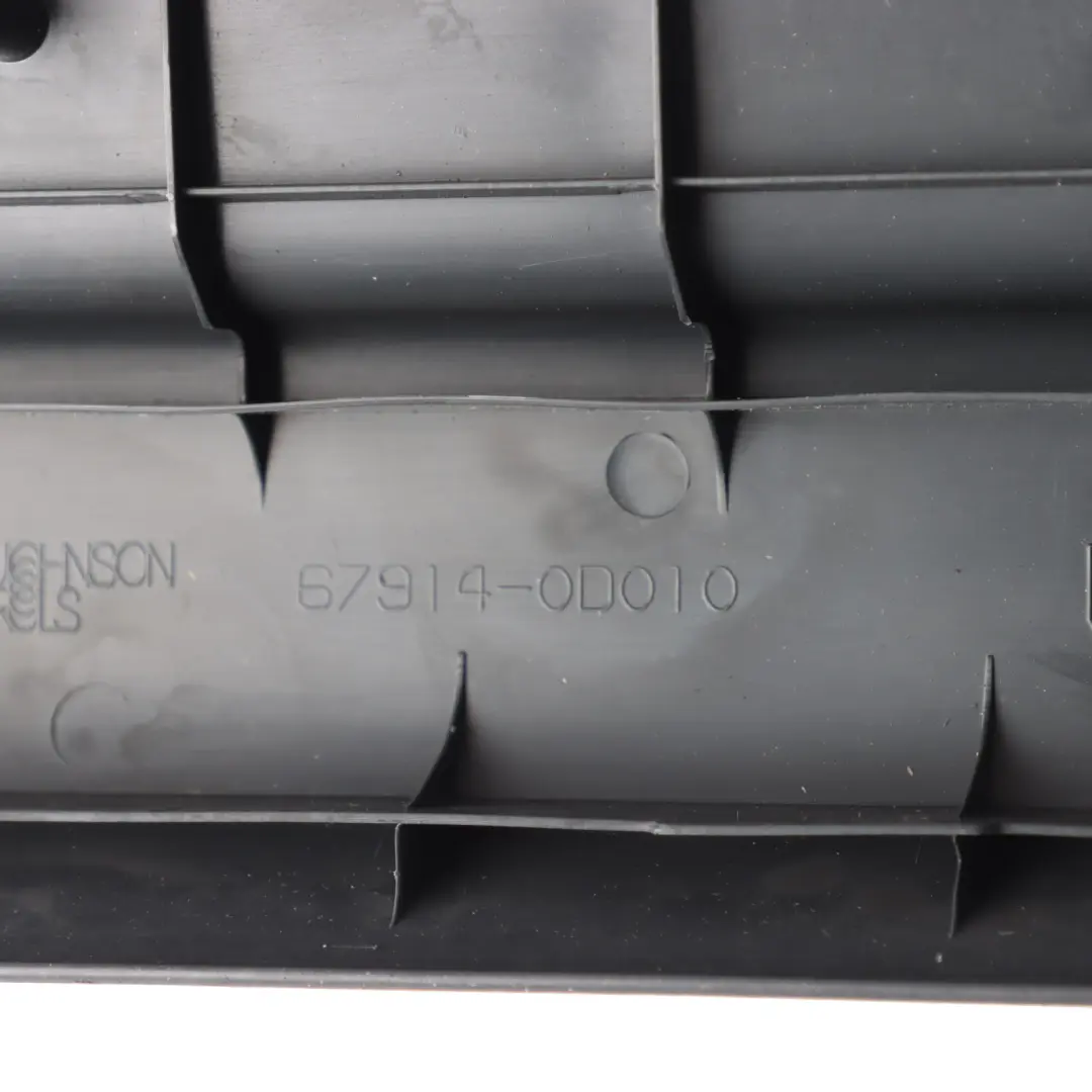 Toyota Yaris Mk1 XP10 Front Door Entrance Kick Plate Strip Left N/S 67914-0D010 - SKU 679140D010 - Part number 679140D010