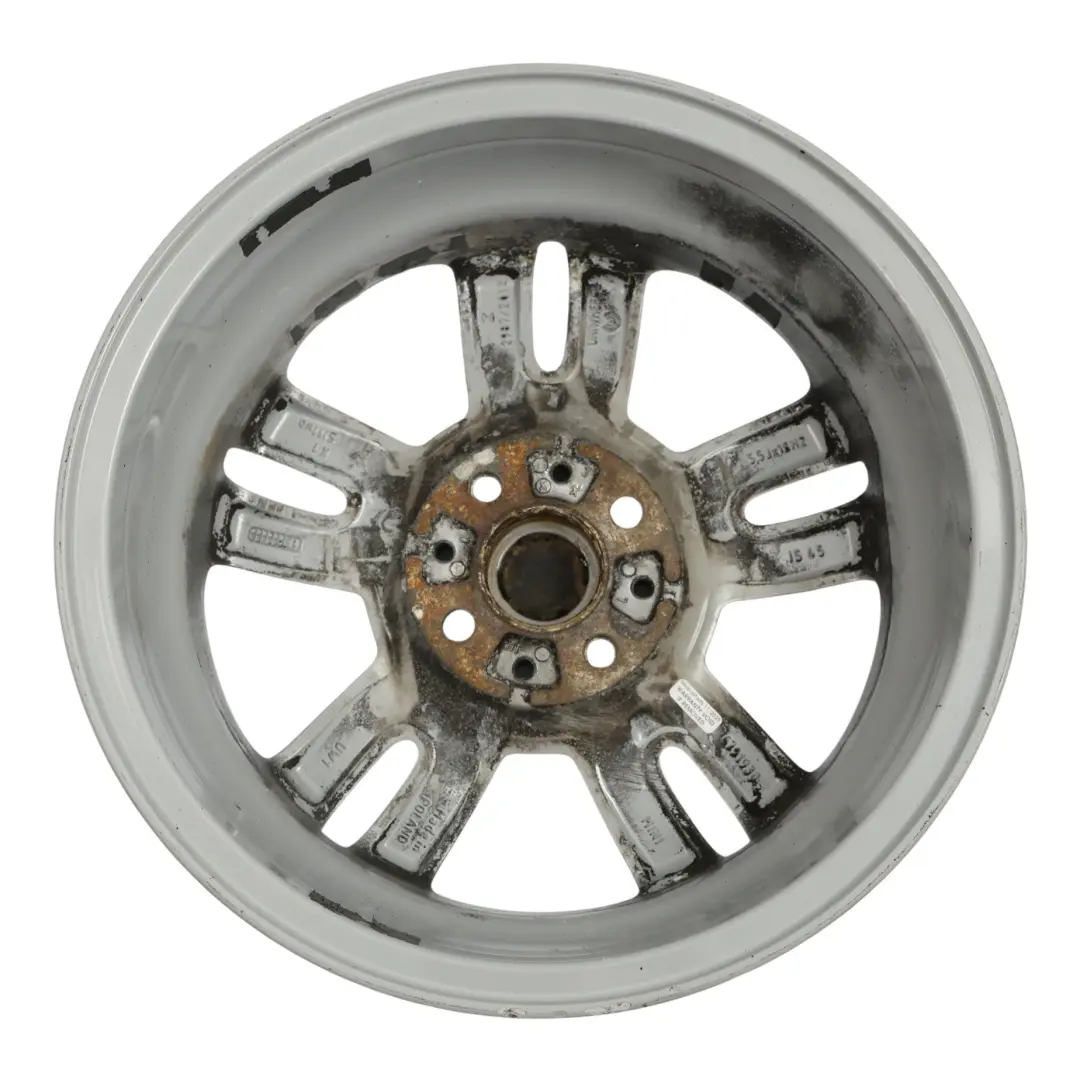 Mini Cooper R55 R56 Silver Wheel Alloy Rim 15" ET:45 5,5J 5-Star Twin Spoke 118 - SKU 6791930-4 - Part number 6791930