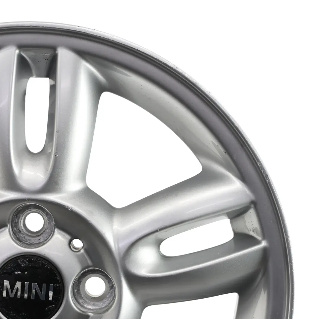 Mini Cooper R55 R56 Silver Wheel Alloy Rim 15" ET:45 5,5J 5-Star Twin Spoke 118 - SKU 6791930-4 - Part number 6791930
