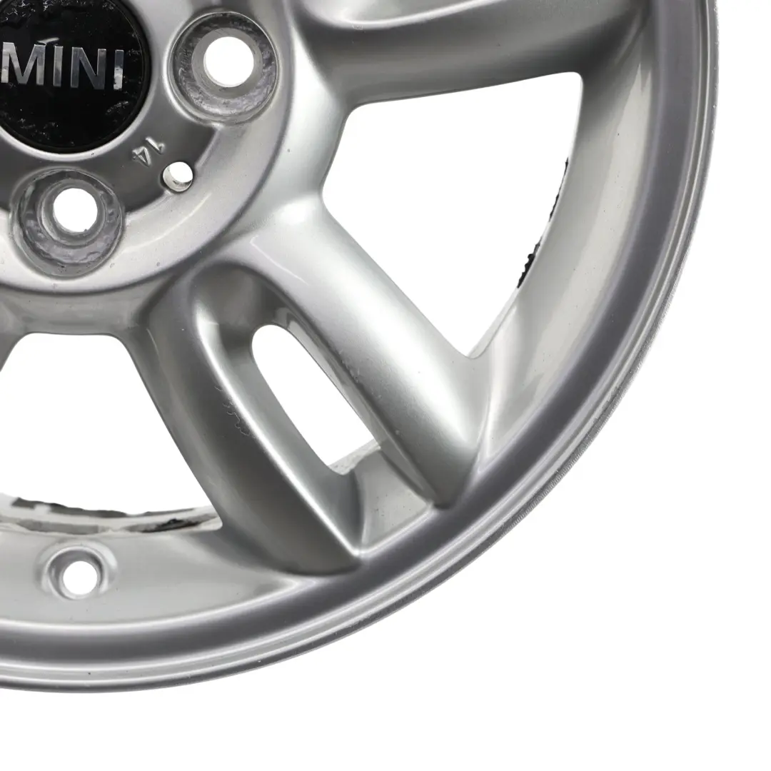 Mini Cooper R55 R56 Silver Wheel Alloy Rim 15" ET:45 5,5J 5-Star Twin Spoke 118 - SKU 6791930-4 - Part number 6791930