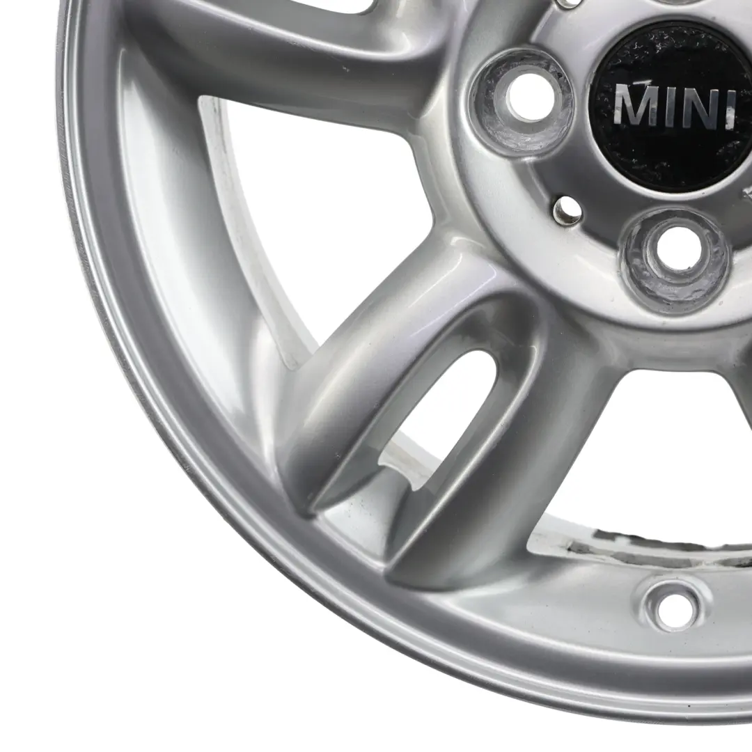 Mini Cooper R55 R56 Silver Wheel Alloy Rim 15" ET:45 5,5J 5-Star Twin Spoke 118 - SKU 6791930-4 - Part number 6791930