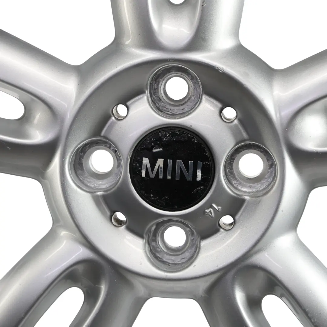 Mini Cooper R55 R56 Silver Wheel Alloy Rim 15" ET:45 5,5J 5-Star Twin Spoke 118 - SKU 6791930-4 - Part number 6791930