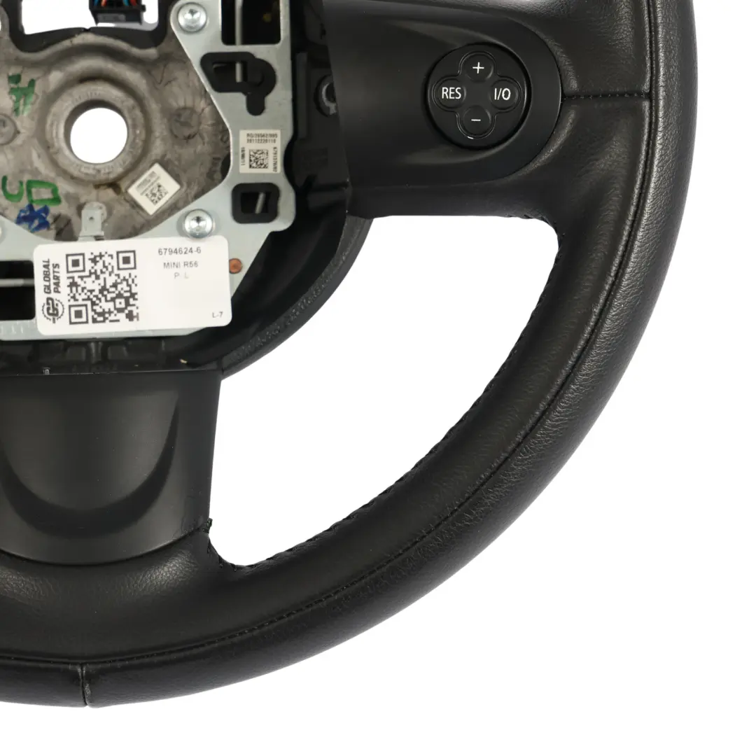 Mini Cooper R55 R56 LCI R60 Volante Deportivo Multifunción de Cuero Negro - SKU 6794624-6 - Número de pieza 6794624
