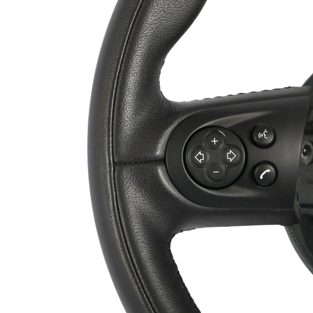 Kierownica Czarna Skóra Sport Multifunkcja do Mini Cooper R55 R56 LCI R60 o numerze 6794624 Mini Cooper R55 R56 LCI R60 Kierownica Czarna Skóra Sport Multifunkcja - SKU 6794624-6 - Numer Części 6794624