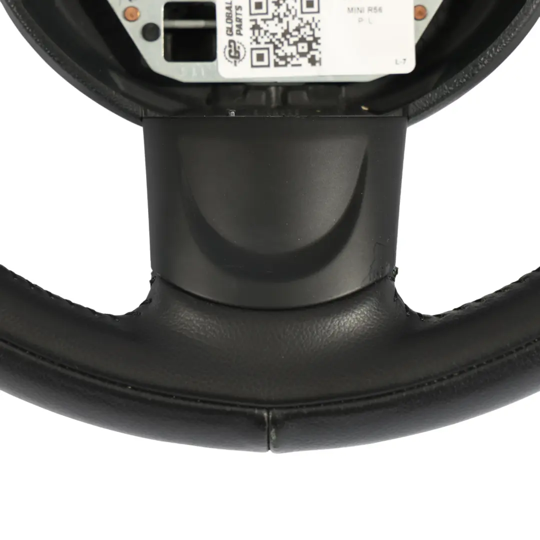 Leather Sports Multifunction Steering Wheel to Mini Cooper R55 R56 LCI R60 Black with Part number 6794624 Mini Cooper R55 R56 LCI R60 Black Leather Sports Multifunction Steering Wheel - SKU 6794624-6 - Part number 6794624