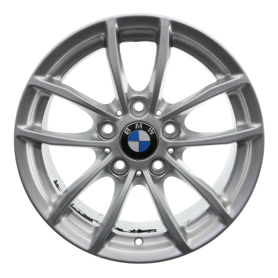 BMW F20 F21 F22 Silber Alu Felge Alufelge 16" V-Speiche 378 7J ET:40 - SKU 6796202-6 - Teilenummer 6796202