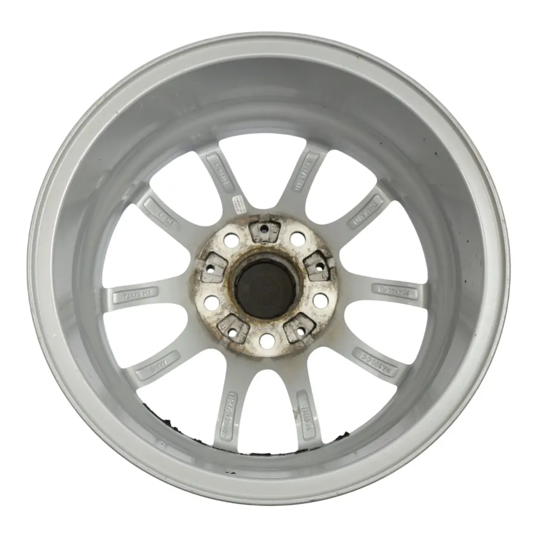 BMW F20 F21 F22 Silber Alu Felge Alufelge 16" V-Speiche 378 7J ET:40 - SKU 6796202-6 - Teilenummer 6796202