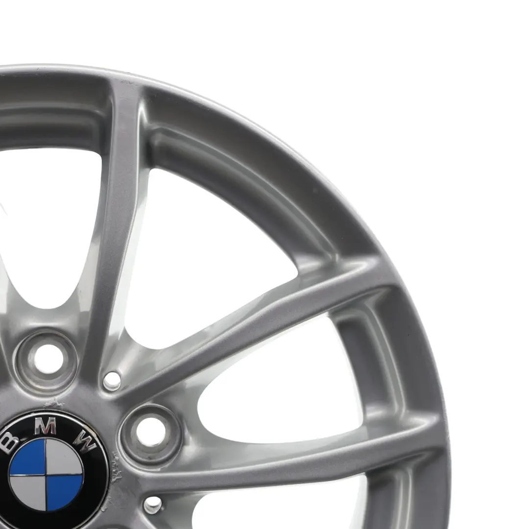 BMW F20 F21 F22 F23 Llanta De aleacion plateada 16" 7J ET:40 V-Spoke 378 - SKU 6796202-6 - Número de pieza 6796202