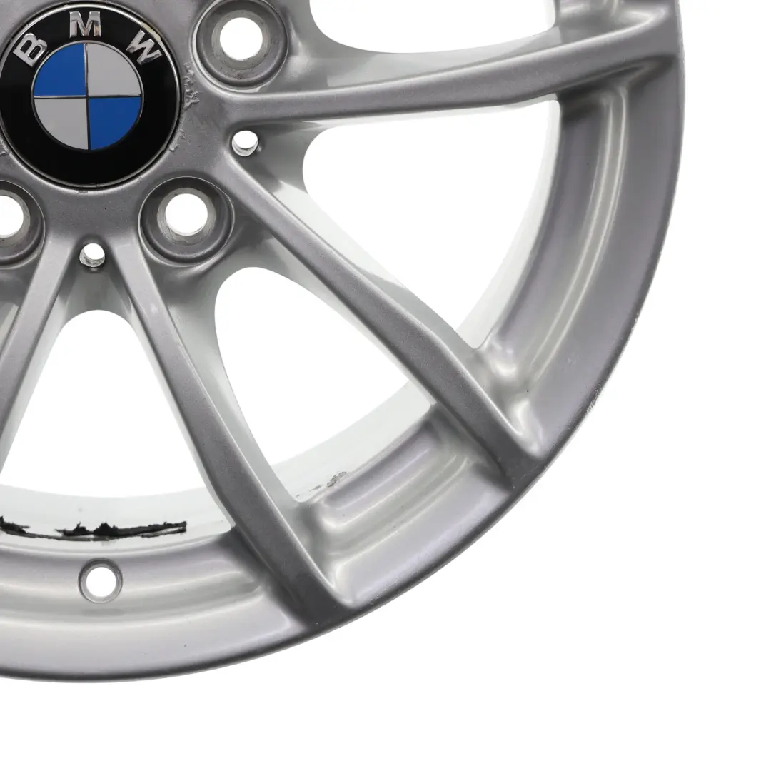 BMW F20 F21 F22 F23 Silver Wheel Alloy Rim 16" 7J ET:40 V-Spoke 378 - SKU 6796202-6 - Part number 6796202