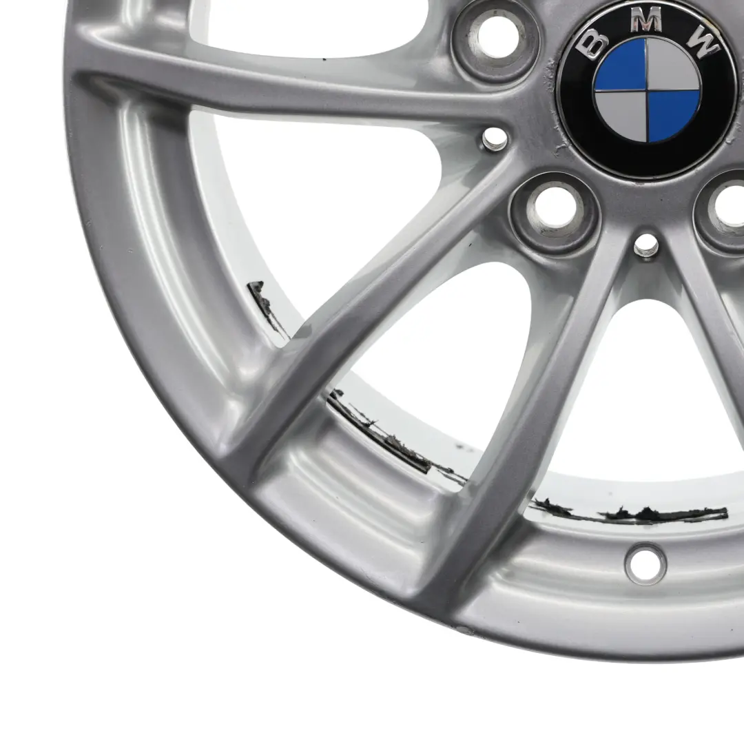 BMW F20 F21 F22 F23 Silver Wheel Alloy Rim 16" 7J ET:40 V-Spoke 378 - SKU 6796202-6 - Part number 6796202