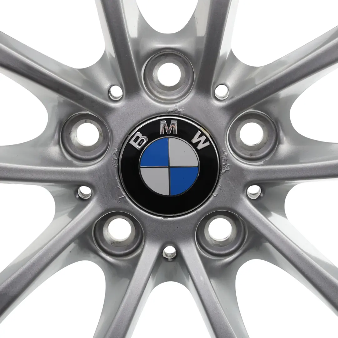 BMW F20 F21 F22 F23 Llanta De aleacion plateada 16" 7J ET:40 V-Spoke 378 - SKU 6796202-6 - Número de pieza 6796202