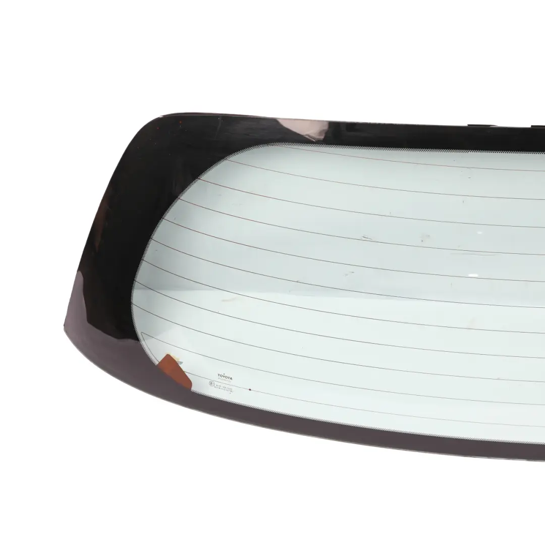 Mk1 XP10 Rear Windshield Windscreen Window Glass Glazing to Toyota Yaris with Part number 681050D011 Toyota Yaris Mk1 XP10 Rear Windshield Windscreen Window Glass Glazing - SKU 681050D011 - Part number 681050D011