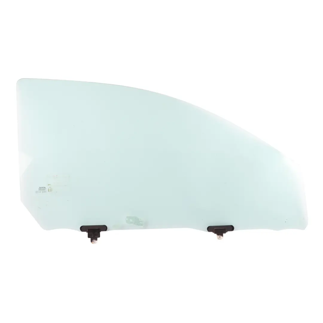 Toyota Yaris Mk1 Front Door Window Glass Glazing Green Right O/S - SKU 681100D010 - Part number 681100D010