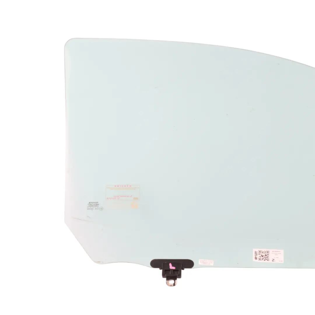 Mk1 Front Door Window Glass Glazing Green Left N/S to Toyota Yaris with Part number 681200D010 Toyota Yaris Mk1 Front Door Window Glass Glazing Green Left N/S - SKU 681200D010 - Part number 681200D010