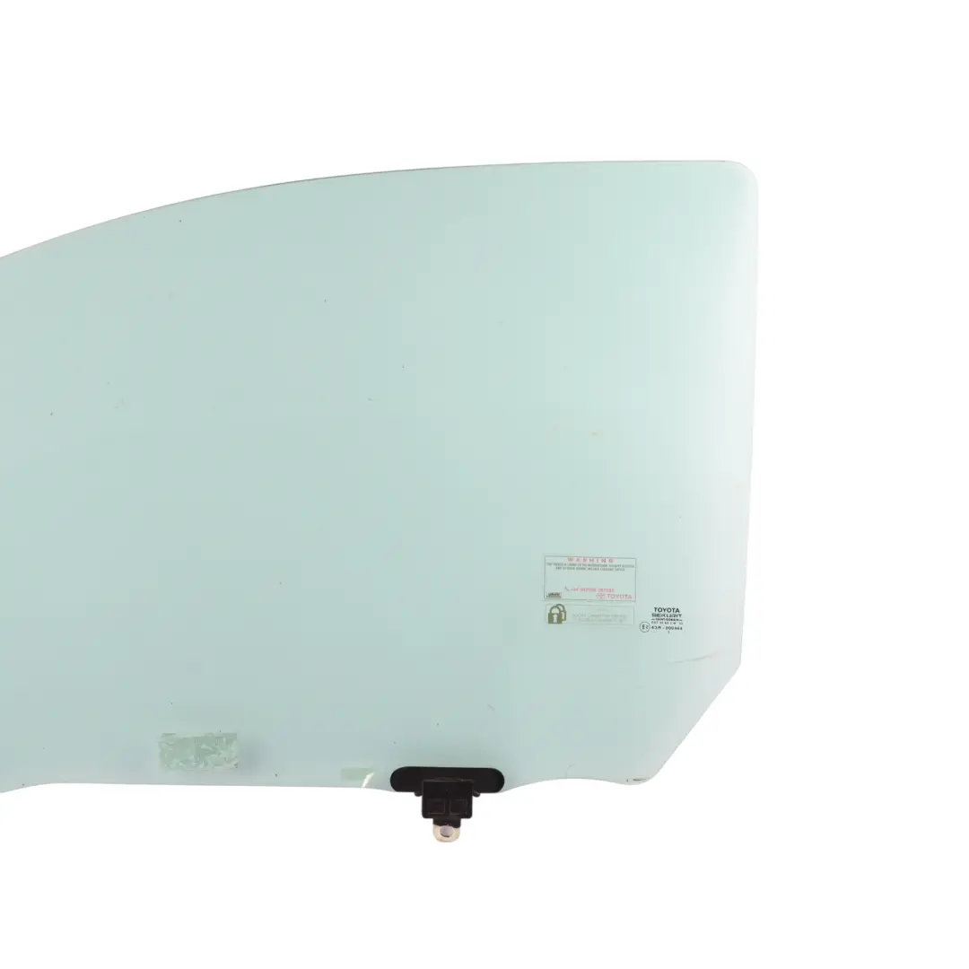 Toyota Yaris Mk1 Front Door Window Glass Glazing Green Left N/S - SKU 681200D010 - Part number 681200D010