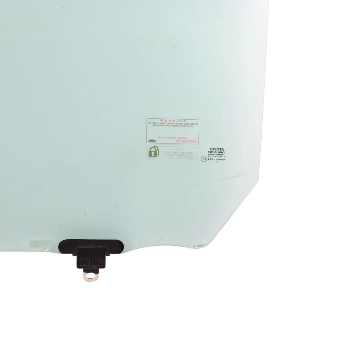 Toyota Yaris Mk1 Front Door Window Glass Glazing Green Left N/S - SKU 681200D010 - Part number 681200D010