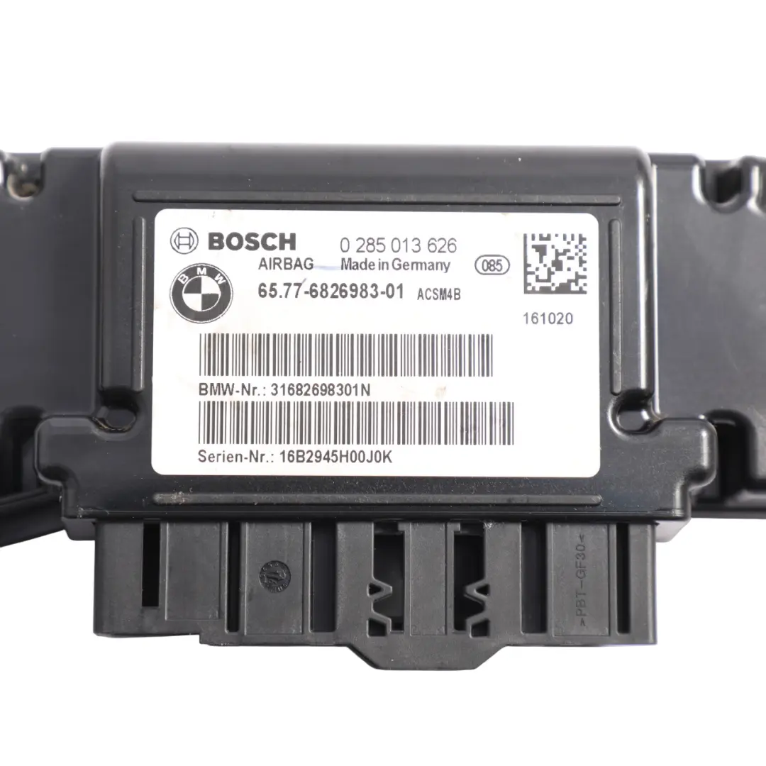 BMW F20 F21 F30 F31 Moduł Poduszek Powietrznych ECU 0 285 013 626 - SKU 6826983 - Numer Części 6826983
