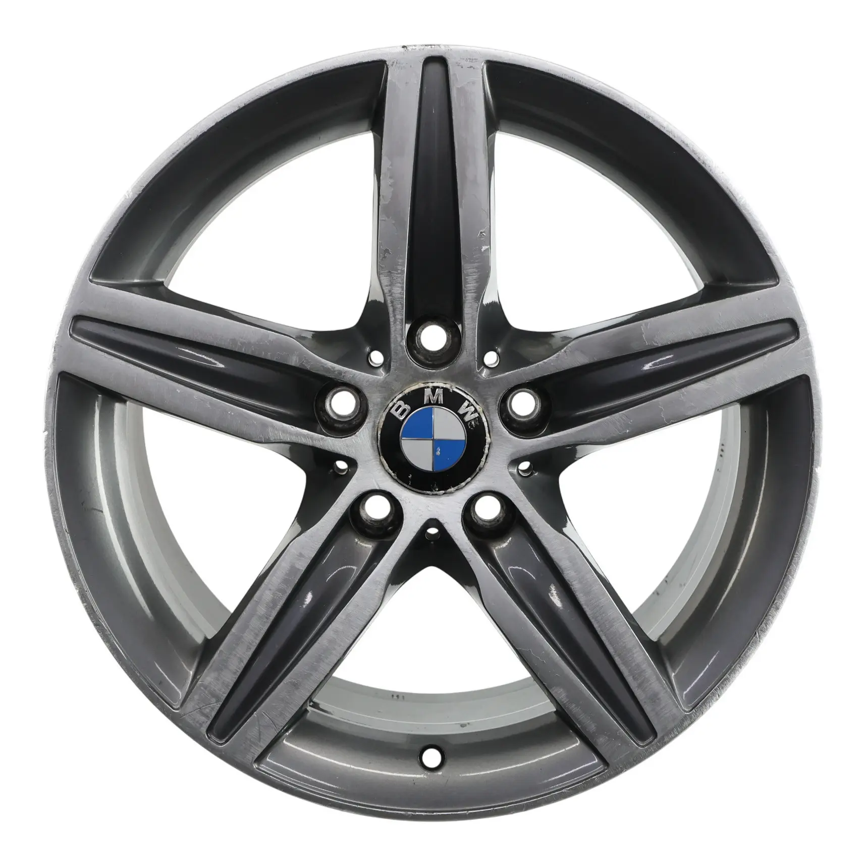 BMW F20 F21 F22 Nero AlluMini o Cerchione IN Lega 17" 7,5J Raggi a Stella 379