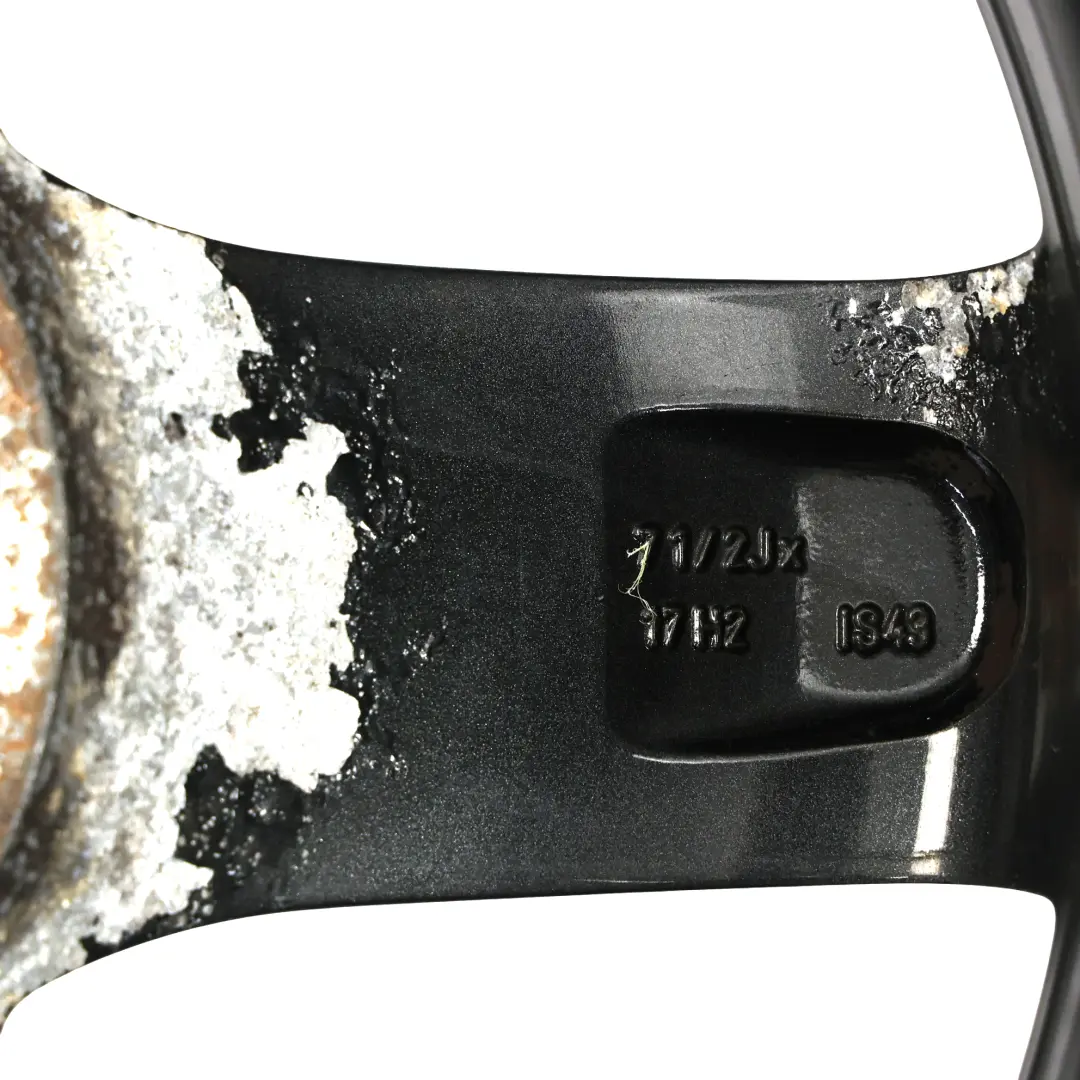 BMW F20 F21 F22 Schwarz Alu Felge Alufelge 17" 7,5J Sternspeiche 379 - SKU 6850151-4 - Teilenummer 6850151