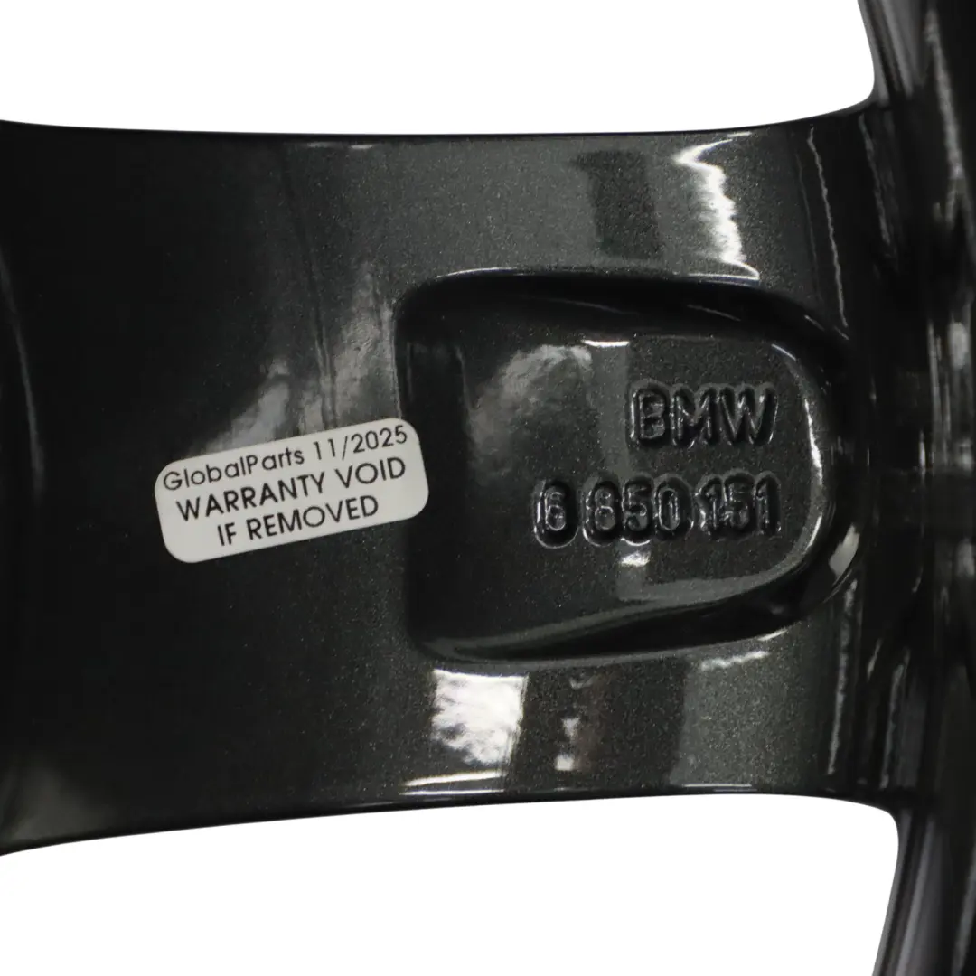 BMW F20 F21 F22 F23 Jantes Alliage 17" 7,5J ET:43 Orbitgrey SET - SKU 6850151-SET - Numéro de pièce 6850151