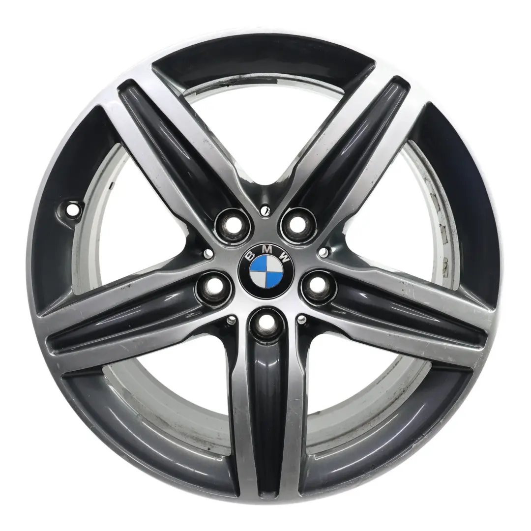 BMW F45 F46 Orbitgrey Alloy Wheel Rim 17" 7,5J ET:54 Star Spoke 379 - SKU 6855091-4 - Part number 6855091