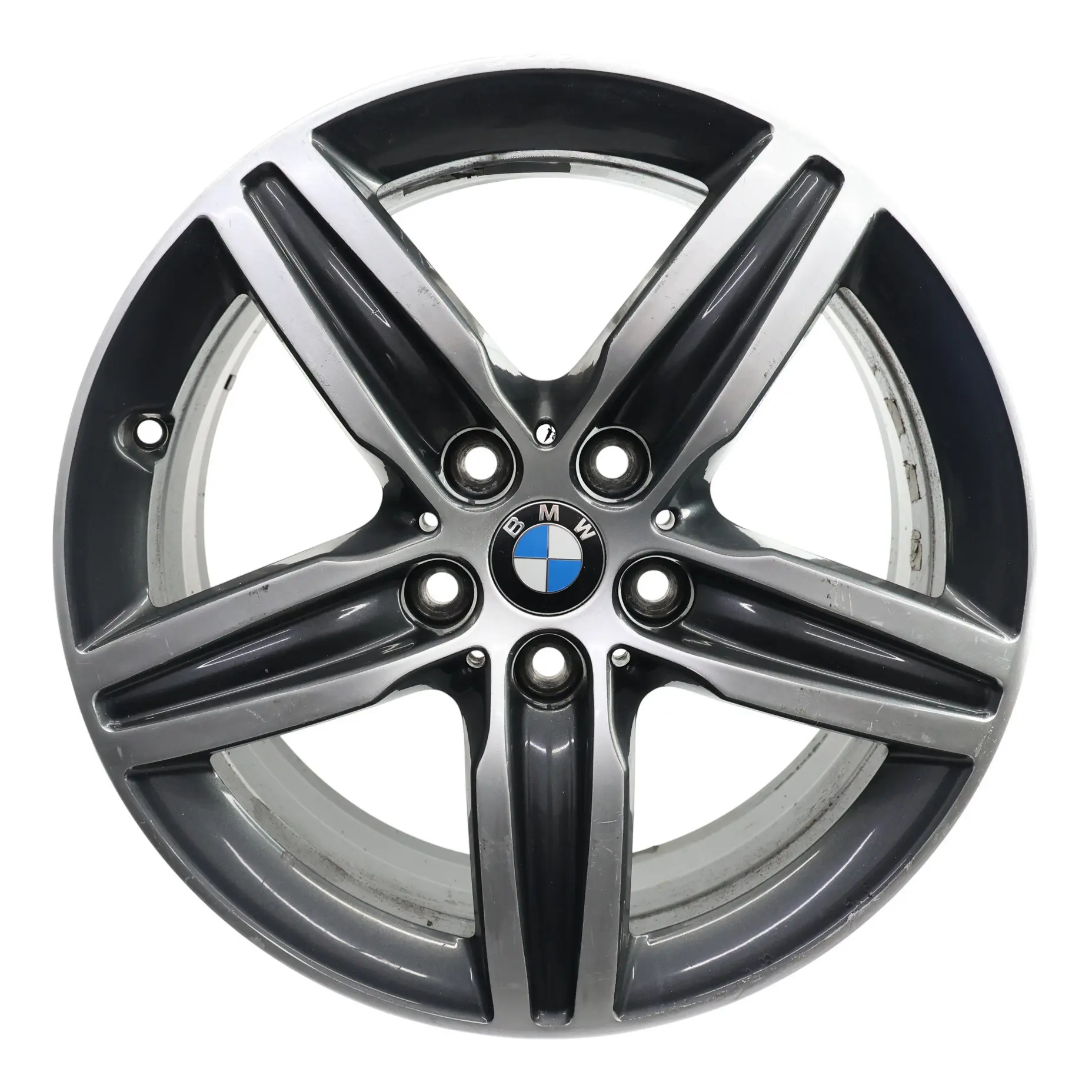 BMW F45 F46 Orbitgrey Alloy Wheel Rim 17" 7,5J ET:54 Star Spoke 379 6855091