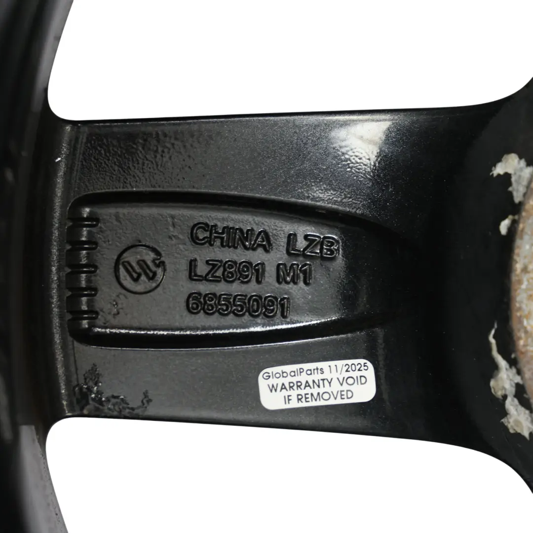 BMW F45 F46 Orbitgrey Alloy Wheel Rim 17" 7,5J ET:54 Star Spoke 379 - SKU 6855091-4 - Part number 6855091