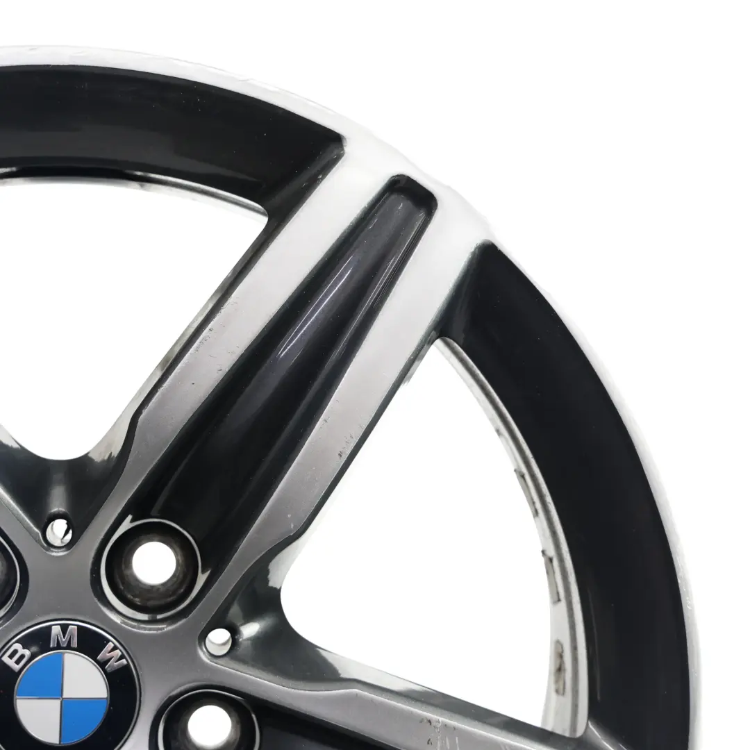 BMW F45 F46 Orbitgrey Alloy Wheel Rim 17" 7,5J ET:54 Star Spoke 379 - SKU 6855091-4 - Part number 6855091