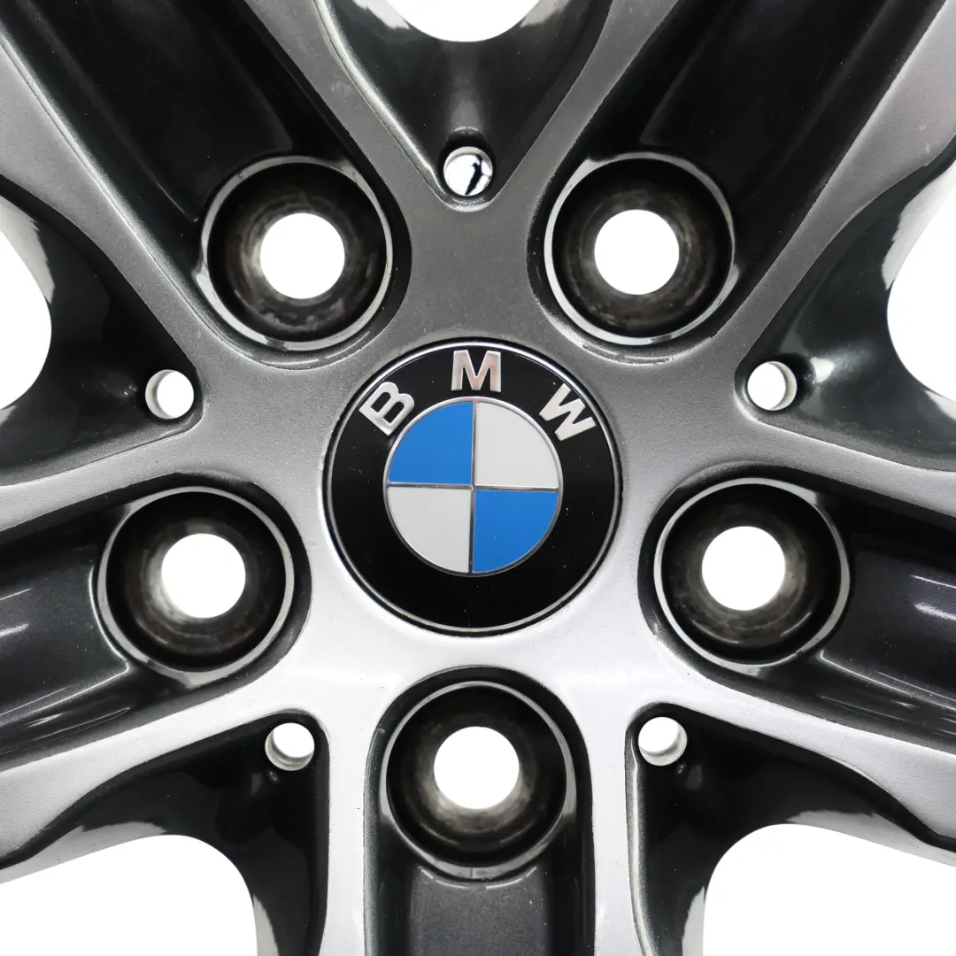 BMW F45 F46 Orbitgrey Alloy Wheel Rim 17" 7,5J ET:54 Star Spoke 379 - SKU 6855091-4 - Part number 6855091