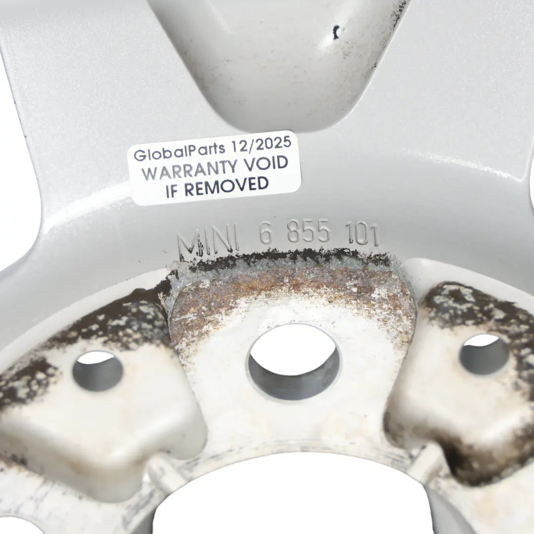 Mini Cooper One F55 F56 F57 Jante Alliage 15" 5,5J ET:46 Heli Spoke 492 - SKU 6855101-2 - Numéro de pièce 6855101