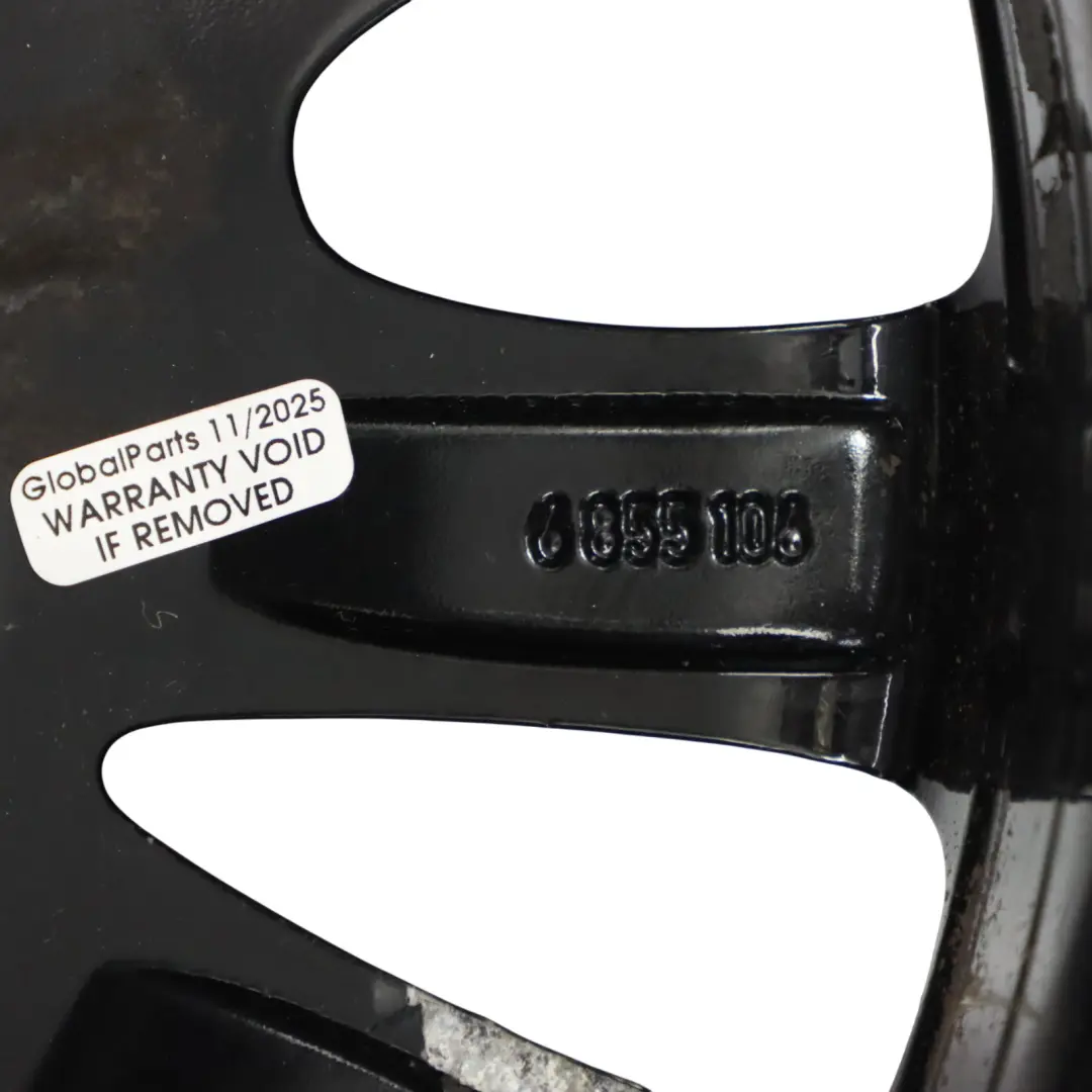 Mini Cooper One F55 F56 Black Wheel Alloy Rim 16" 6,5J Victory Spoke 495 ET:54 - SKU 6855106-1 - Part number 6855106