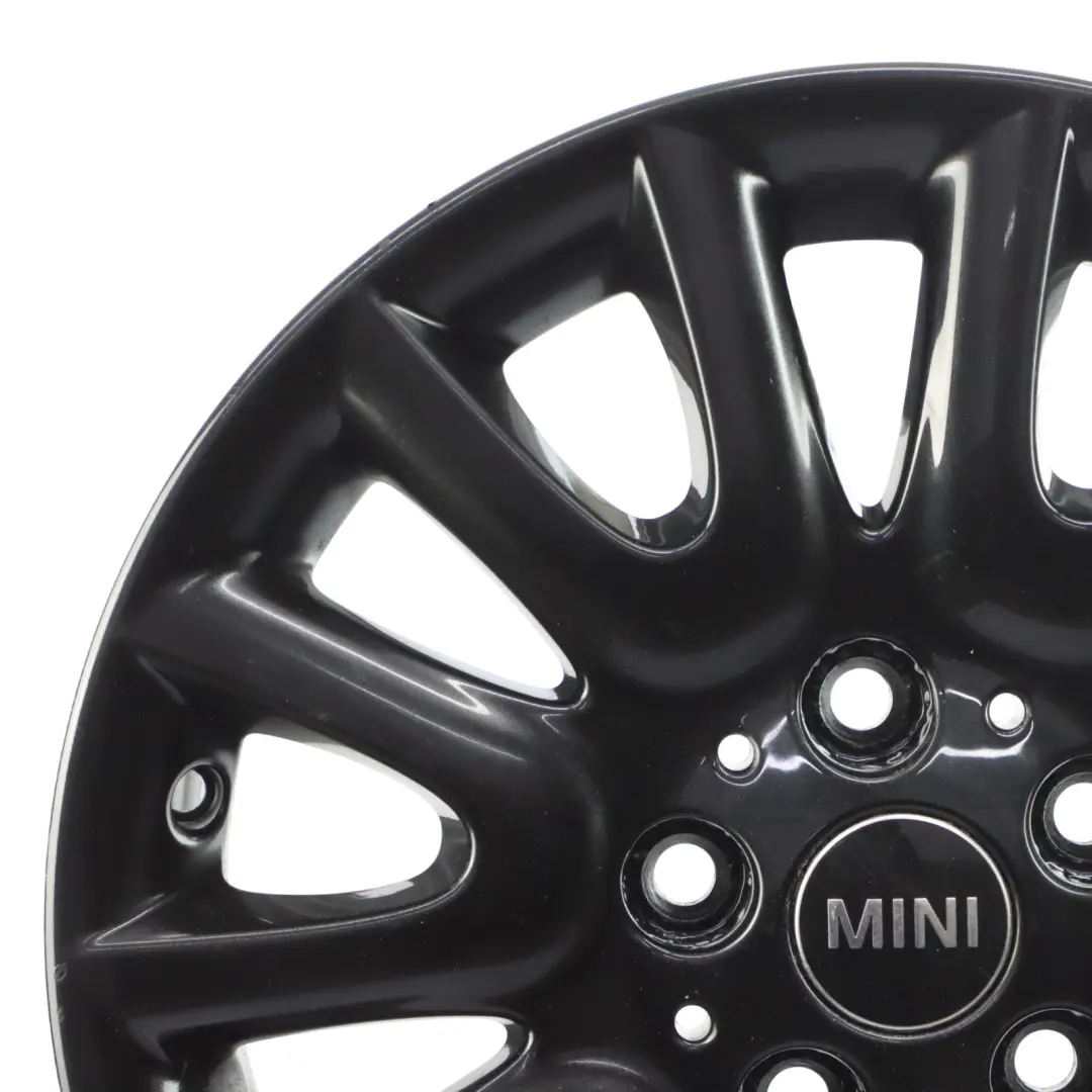 Mini Cooper One F55 F56 Llanta aleación negra 16" 6,5J Victory Spoke 495 ET:54 - SKU 6855106-1 - Número de pieza 6855106