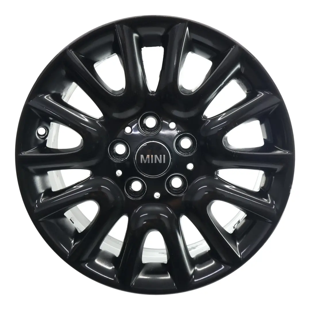 Alloy Rim 16" 6,5J Victory Spoke 495 ET:54 to Mini Cooper F55 F56 F57 Black Wheel with Part number 6855106 Mini Cooper F55 F56 F57 Black Wheel Alloy Rim 16" 6,5J Victory Spoke 495 ET:54 - SKU 6855106-2 - Part number 6855106