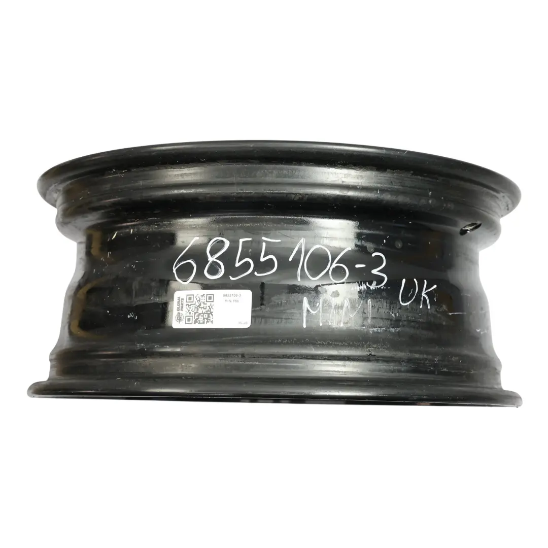 Mini Cooper One F55 F56 Cerchio in lega nero 16" 6,5J Victory Spoke 495 ET:54 - SKU 6855106-3 - Numero di parte 6855106