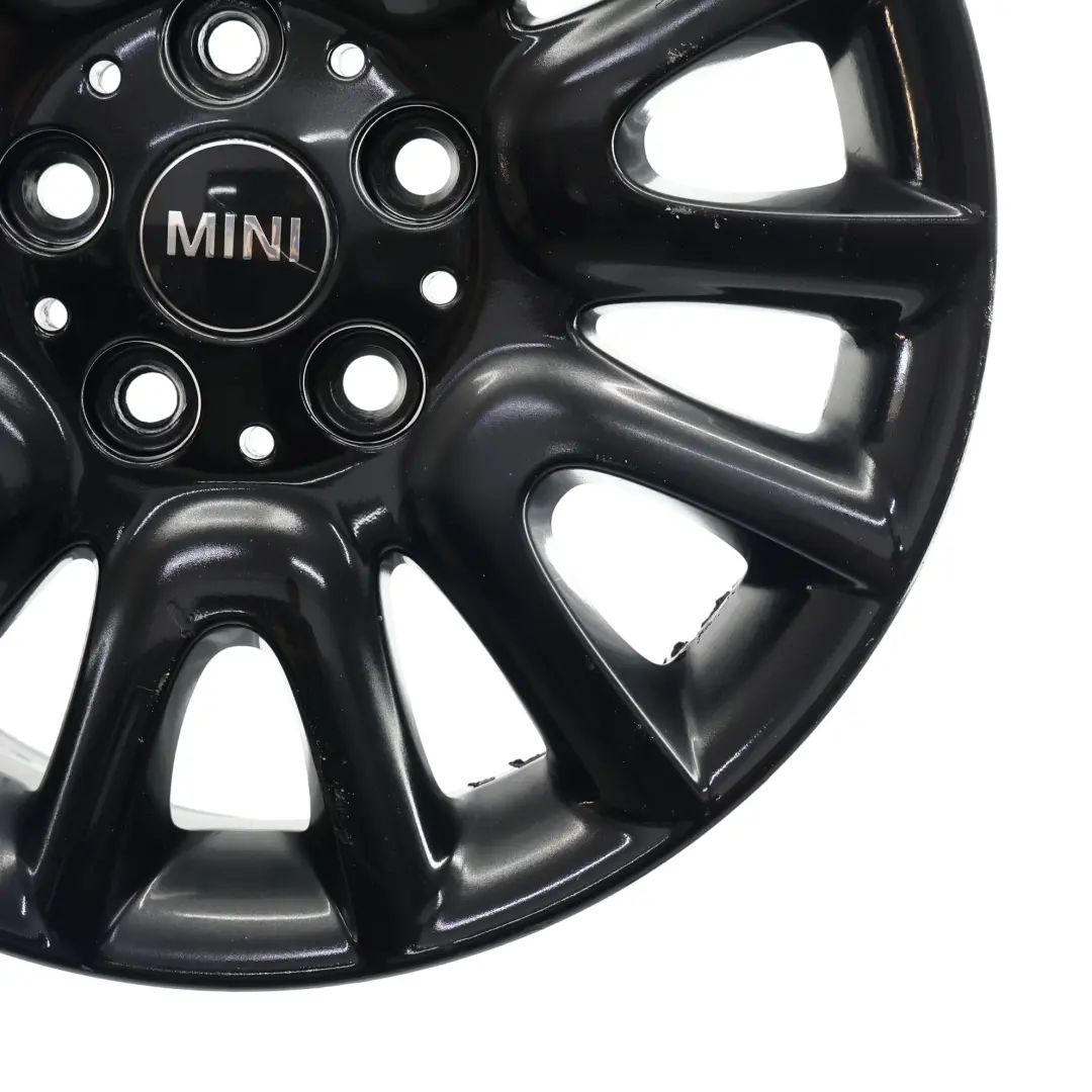 Mini Cooper One F55 F56 Black Wheel Alloy Rim 16" 6,5J Victory Spoke 495 ET:54 - SKU 6855106-3 - Part number 6855106