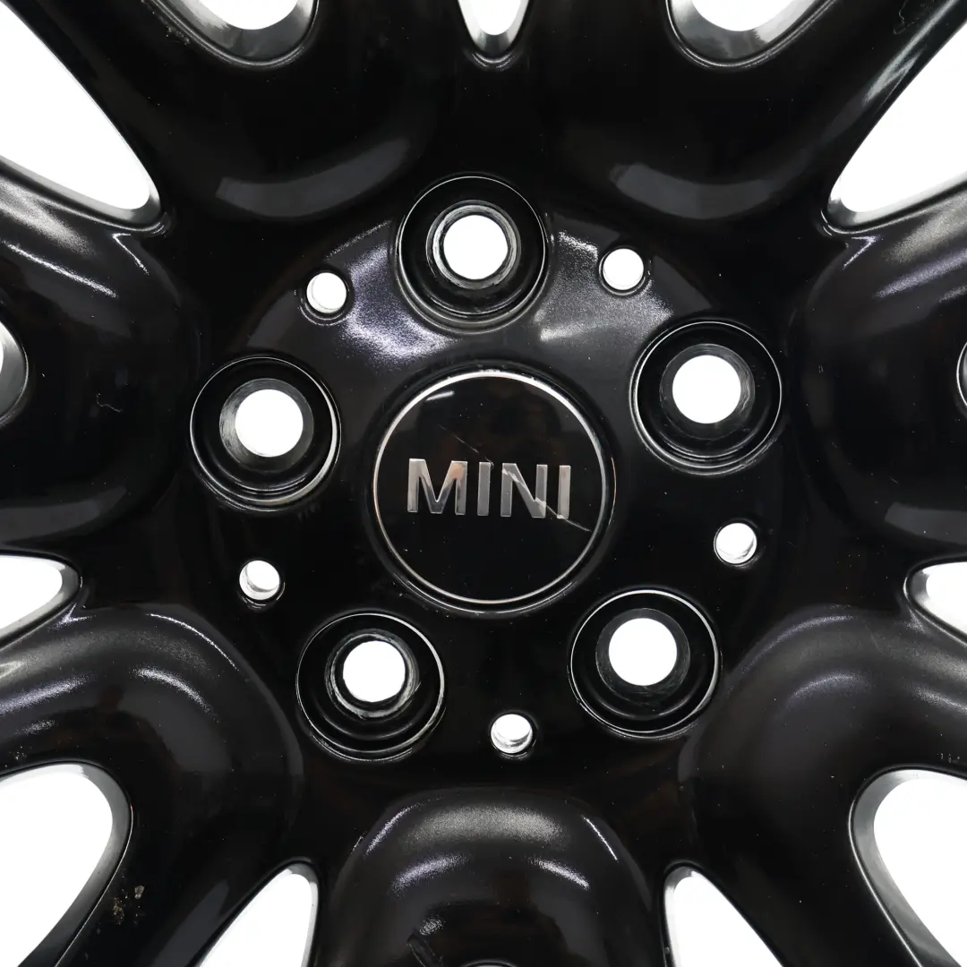 Mini Cooper One F55 F56 Cerchio in lega nero 16" 6,5J Victory Spoke 495 ET:54 - SKU 6855106-3 - Numero di parte 6855106