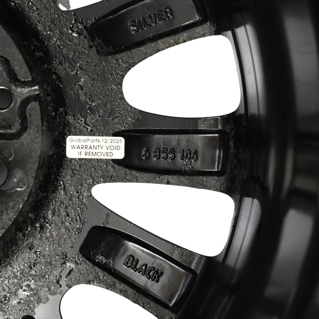 Cerchio In Lega Nero 16" 6,5J Victory Spoke 495 ET:54 per Mini Cooper One F55 F56 con numero di parte 6855106 Mini Cooper One F55 F56 Cerchio In Lega Nero 16" 6,5J Victory Spoke 495 ET:54 - SKU 6855106 - Numero di parte 6855106