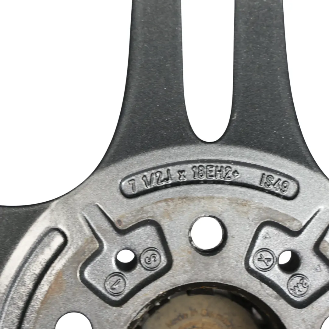 Felga Aluminiowa Przednia Double Spoke 313M 18" 7,5J ET:49 do BMW E81 E87 o numerze 6856666 BMW E81 E87 Felga Aluminiowa Przednia Double Spoke 313M 18" 7,5J ET:49 - SKU 6856666-9 - Numer Części 6856666