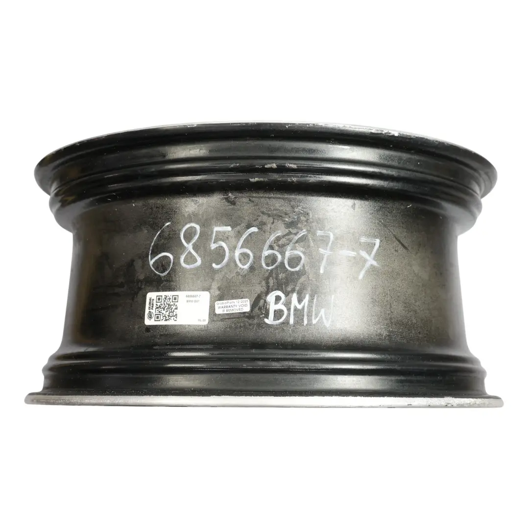 Rim Alloy M Performance Double Spoke 313M 18" 8,5J ET:52 to BMW E81 E87 Rear Wheel with Part number 6856667 BMW E81 E87 Rear Wheel Rim Alloy M Performance Double Spoke 313M 18" 8,5J ET:52 - SKU 6856667-7 - Part number 6856667