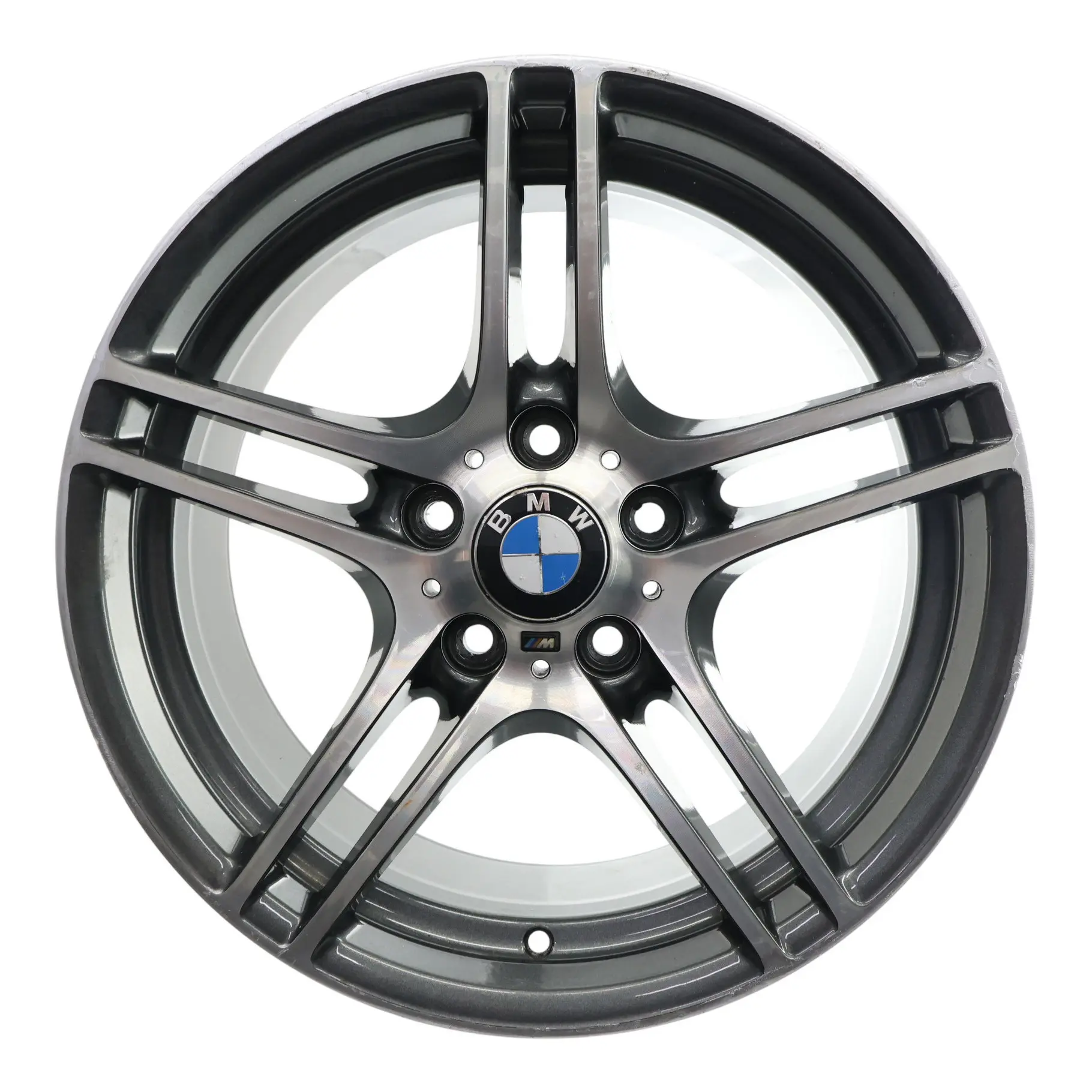 BMW E81 E87 Rear Wheel Rim Alloy M Performance 18" 8,5J ET:52 Double Spoke 313M