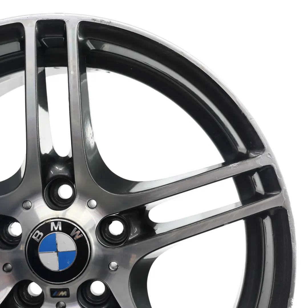 BMW E81 E87 Rear Wheel Rim Alloy M Performance 18" 8,5J ET:52 Double Spoke 313M - SKU 6856667-8 - Part number 6856667