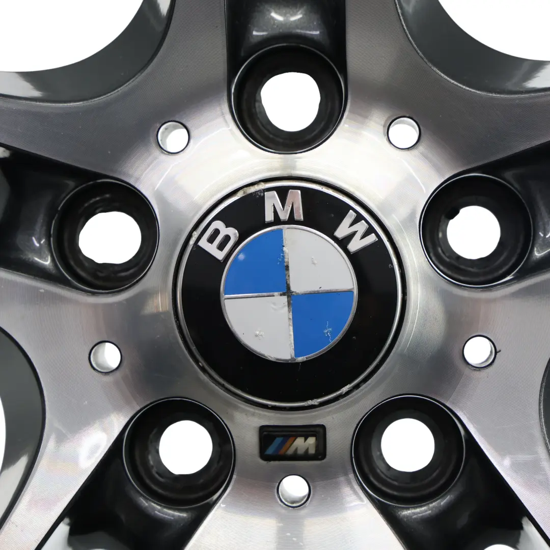 Rim Alloy M Performance 18" 8,5J ET:52 Double Spoke 313M to BMW E81 E87 Rear Wheel with Part number 6856667 BMW E81 E87 Rear Wheel Rim Alloy M Performance 18" 8,5J ET:52 Double Spoke 313M - SKU 6856667-8 - Part number 6856667