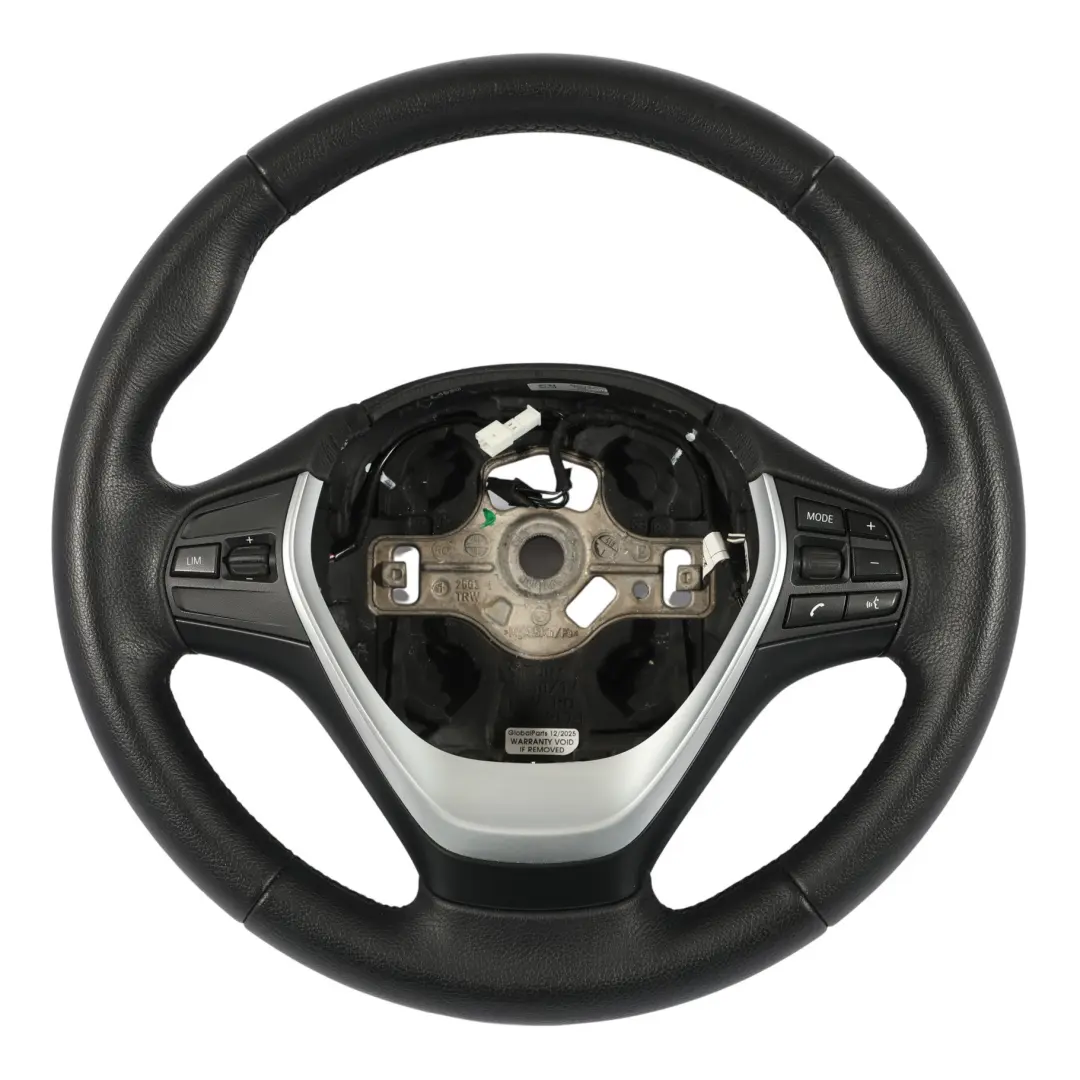 BMW F20 F21 F22 F30 F31 F32 Leder Lenkrad Lederlenkrad Sport Line Schwarz Fäden - SKU 6863346 - Teilenummer 6863346