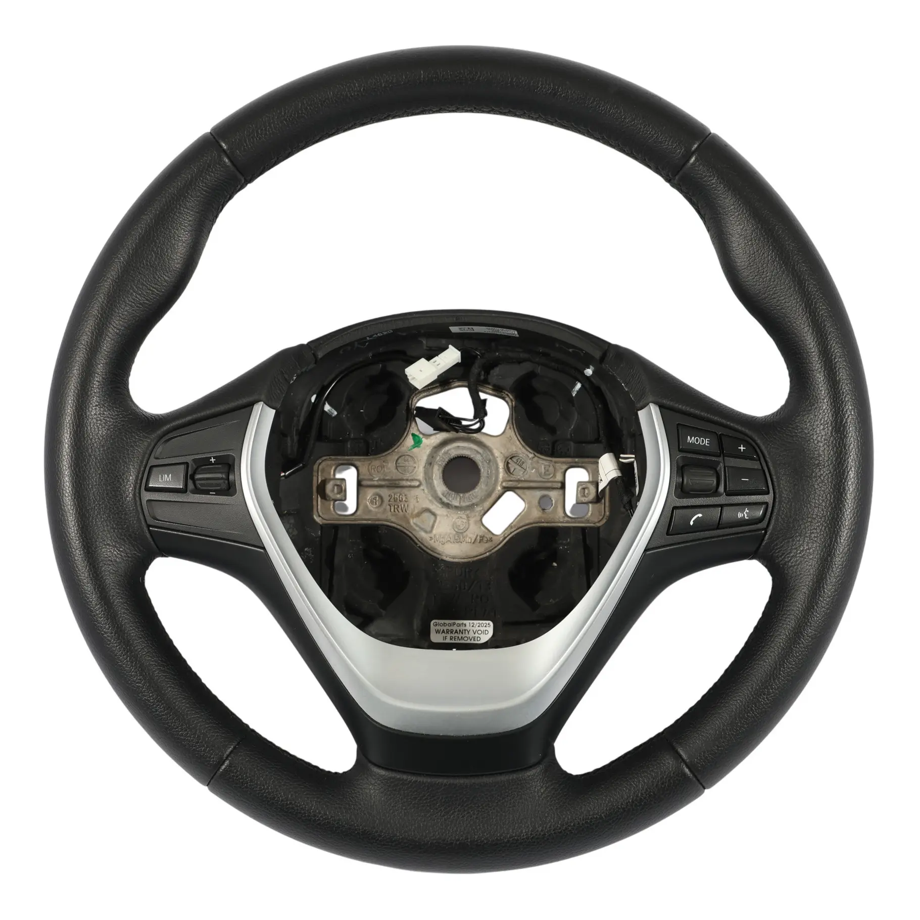 BMW F20 F21 F22 F30 F31 F32 F34 Volant En Cuir Sport Line Avec Surpiqûres Noires