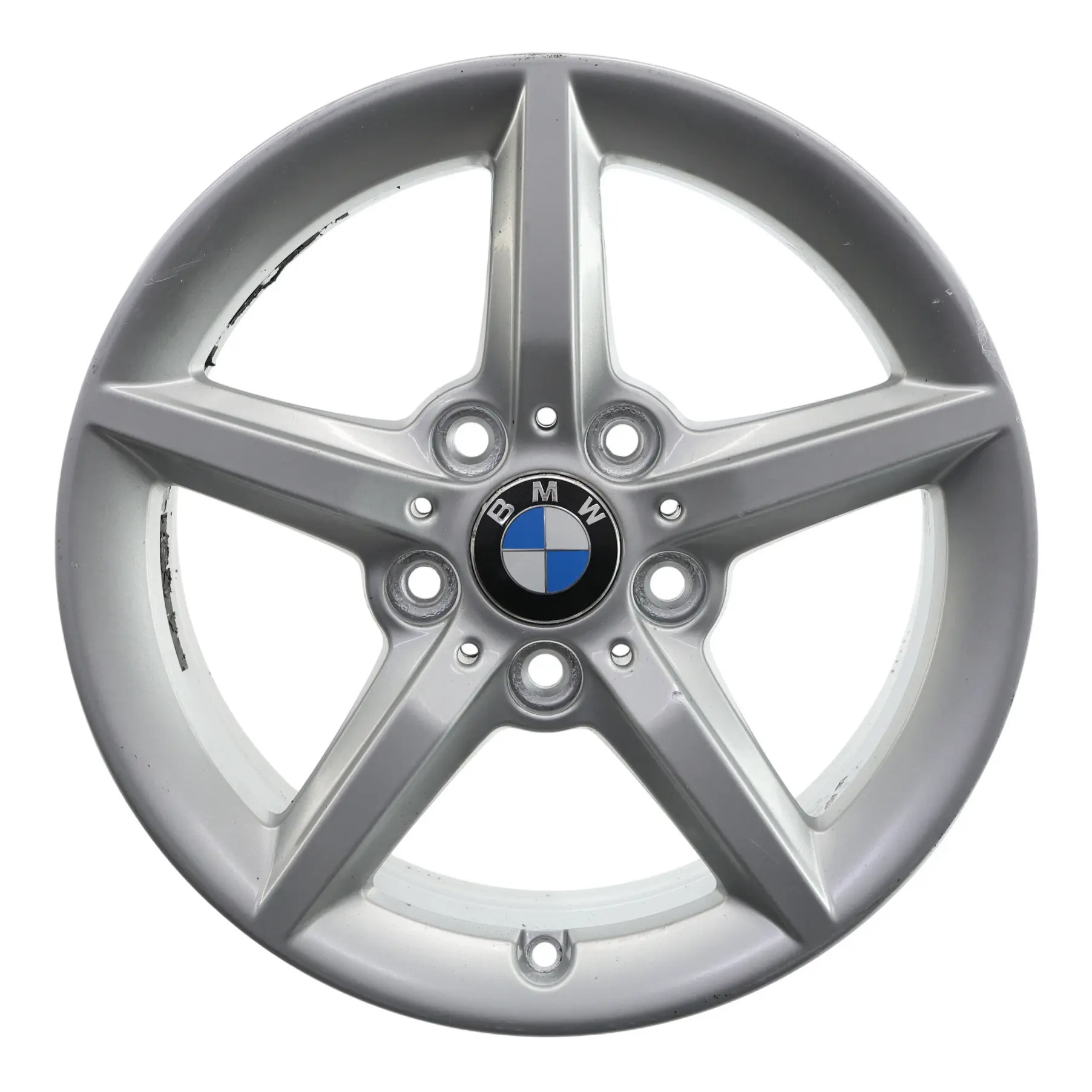 BMW F20 F21 F22 F23 Silver Wheel Alloy Rim 16" ET:40 7J 6866302 Star Spoke 654