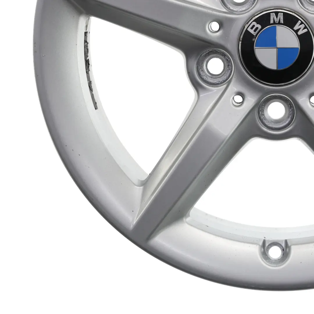 BMW F20 F21 F22 F23 Silver Wheel Alloy Rim 16" ET:40 7J Star Spoke 654 - SKU 6866302-1 - Part number 6866302